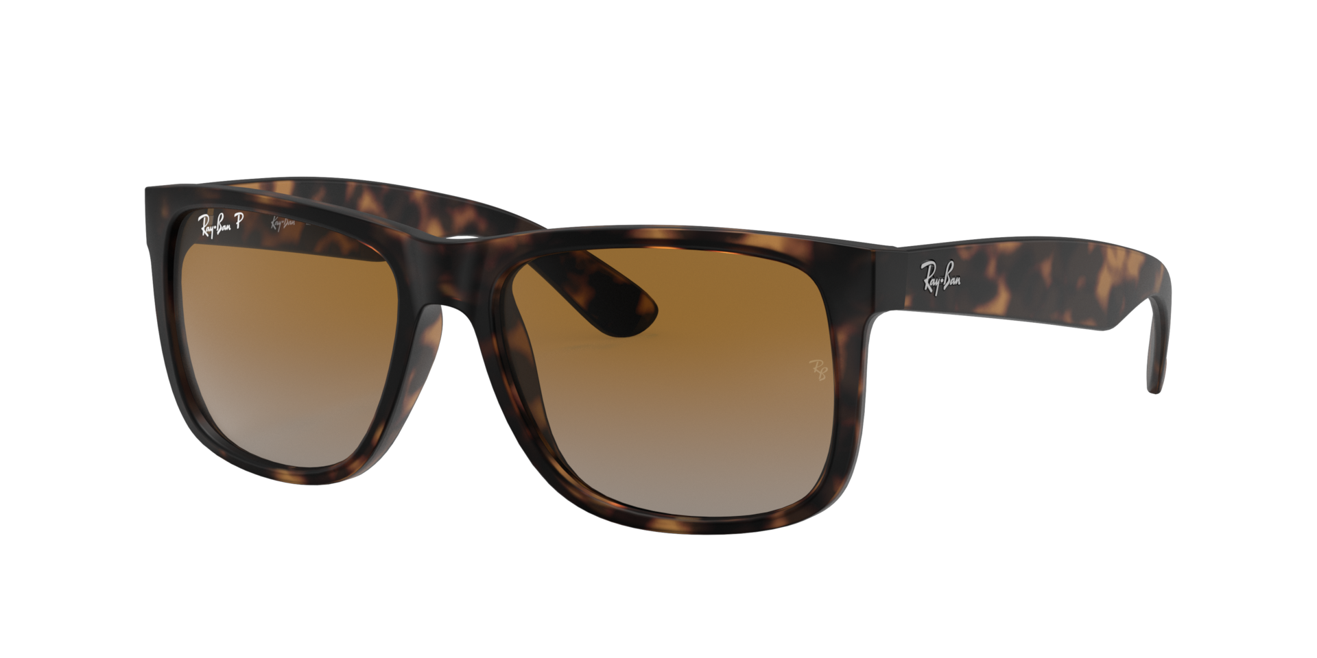 Ray-Ban Justin: Carey · Marrón · Polarizado